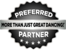 More than just great dancing preferred partner badge
